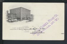 Ansichtskarte Buffalo USA Ellicot Square Boston Ausstellung schön mit div. Vignetten