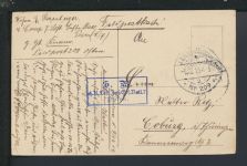 Kaunas Kowno Litauen Baltikum Kaiser Wilhelm Straße Feldpost Coburg Bayern