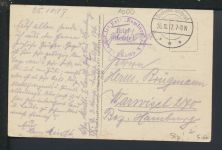 Ansichtskarte Nisch Serbien Moschee Feldpost Hamburg 1917