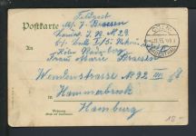 Litho Ansichtskarte Köln NRW Halt gegen das Licht Neues Theater Feldpost Hamburg