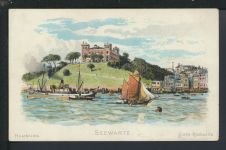 Ansichtskarte Hamburg Seewarte Litho Reklame Rezept Hoffmann