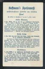 Litho Ansichtskarte Lübeck Schleswig-Holstein Hafen Litho Reklame Hoffmann Rezept