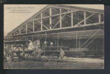 Ansichtskarte Flugzeug Krieg Frankreich Sissonne Farmann Doppeldecker Feldpost