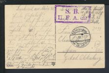 Propaganda Ansichtskarte Adler mit Krone Krieg Die Wacht auf Helgoland Apen