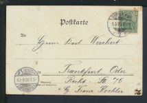 Ansichtskarte Berlin Kaiser Franz Josef I Frankfurt O. Brandenburg Orden Abzeichen