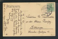 Ansichtskarte Weimar Thüringen 100. Todestag Schiller Göttingen Niedersachsen