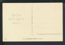 Nikolaus Weihnachtsmann Weihnachten Künstler Ansichtskarte Schweden Stockholm