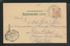 Litho Ansichtskarte Chlum u Třeboně Tschechien Prag 1899