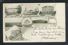 Litho Ansichtskarte Krinec Křinec Böhmen Tschechien Prag 1901