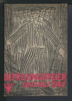 All. Besetzung Künstler Ansichtskarte G Kreische Befreiungsfeier Dachau 1947