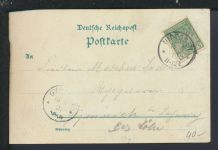 Litho Ansichtskarte Rath Nideggen NRW Restaurant Frau Förster Küpper Köln 1901