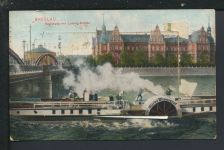 Ansichtskarte selt. Leporello Breslau Ostgebiete Polen Schlesien selt. Leporello