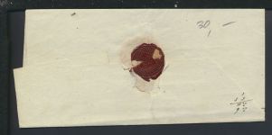 Paderborn Altdeutschland Preussen Brief K1 NRW mit Siegel nach Marburg Hessen