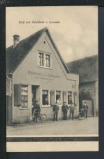 Ansichtskarte Grießheim Hessen Wirtschaft zum Hahlgarten Lyon Frankreich 1918