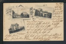 Ansichtskarte Bad Salzuflen NRW Kinderheilanstalt Badehaus Sophienhaus 1902