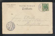 Litho Ansichtskarte Bad Salzuflen Lippe NRW Kur Hotel Max Hoppe Herford 1898