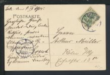 Jugendstil Künstler Ansichtskarte Bad Salzuflen Lippe NRW Köln 1901 Verlag Uekermann