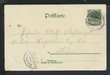 Litho Ansichtskarte Schötmar Lippe Bad Salzuflen Restaurant Hollenstein Berlin 1900