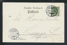 Litho Ansichtskarte Schötmar Lippe NRW Hollenstein Lemgo 1897