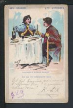 Künstler Ansichtskarte Der Spargel Antwerpen Belgien Jodoigne 1912