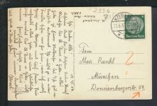 Ansichtskarte Grossmöllen Mielno Strand Ostgebiete Polen Pommern München Bayern