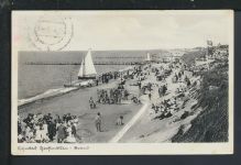 Ansichtskarte Grossmöllen Mielno Strand Ostgebiete Polen Pommern Feldpost