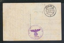 Ansichtskarte Grossmöllen Mielno Strand Ostgebiete Polen Pommern Feldpost