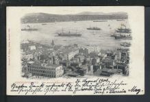 Ansichtskarte Konstantinopel Istanbul Türkei Ybbsitz Österreich 1900 Schiffe