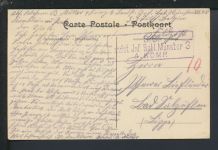 Ansichtskarte Vise Belgien Kapelle Lorette Feldpost Bad Salzuflen NRW