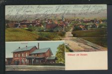 Ansichtskarte Völksen Deister Niedersachsen Bahnpost Zug 507 Hannover Bahnhof