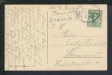 Ansichtskarte Völksen Deister Niedersachsen Bahnpost Zug 507 Hannover Bahnhof