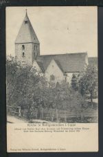 Ansichtskarte Heiligenkirchen Detmold Lippe NRW Kirche Augustfehn Niedersachsen 1907