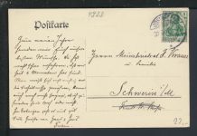 Ansichtskarte Bösingfeld Lippe NRW Gasthof Hannover Apotheke Kobbe Schwerin