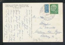 Ansichtskarte Norderteich Lippe NRW Gasthaus Zum Entenkrug SST Mülheim Auto Oldtimer