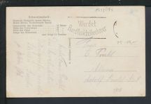 Deutsches Reich Propaganda Ansichtskarte Durch Kampf zum Sieg Teutoburger Wald NRW