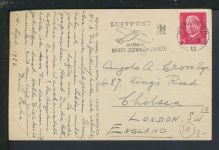 Ansichtskarte Genthin Sachsen-Anhalt Pardienstraße Chelsea London Großbritannien