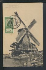 Ansichtskarte Dordrecht Niederlande Mühle Gravendeelschendijk Budapest Ungarn