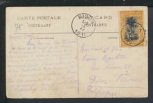 Ansichtskarte Belgisch Kongo Boma Afrika Dison Belgien 1911