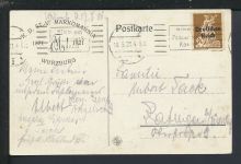 Künstler Ansichtskarte Studentika Markomania Würzburg 1921 Bayern Ratingen NRW