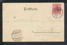 Litho Ansichtskarte Sulzburg Baden-Württemberg Hotel z. Markgrafen Basel Schweiz