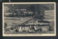 Ansichtskarte Barntrup Lippe NRW Badeanstalt Tannenklause