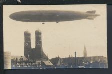 Atlantic Zeppelin selt. Ansichtskarte München Bayern Hofheim Stuttgart Baden -