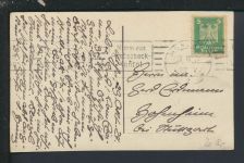 Atlantic Zeppelin selt. Ansichtskarte München Bayern Hofheim Stuttgart Baden -