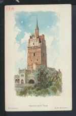 Litho Ansichtskarte Taschenkalender 1899 Rostock Mecklenburg-Vorpommern Kröpeliner