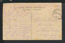 Künstler Ansichtskarte handcoloriert Lowitz Polen Bauerngehöft Feldpost Ober Eula