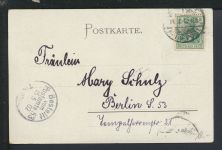 Ansichtskarte Hohenzollern mit den deutschen Bundesstaatswappen Berlin 1902