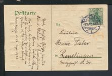 Ansichtskarte Konstanz Baden-Württemberg Germania mit Deutsche Wappen Reutlingen