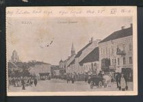 Ansichtskarte Wilna Vilnius Litauen Grosse Strasse Feldpost Berlin 1916