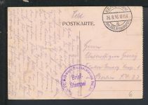 Ansichtskarte Wilna Vilnius Litauen Grosse Strasse Feldpost Berlin 1916