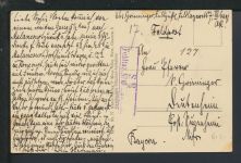 Ansichtskarte Woinville St Mihiel Frankreich Feldpost Deutenheim Bayern